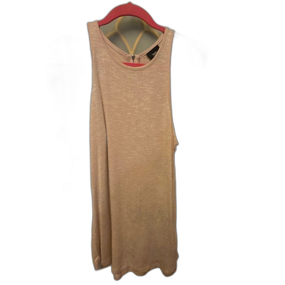 Elegant pink Sleeveless Tunic  Sz. Small
